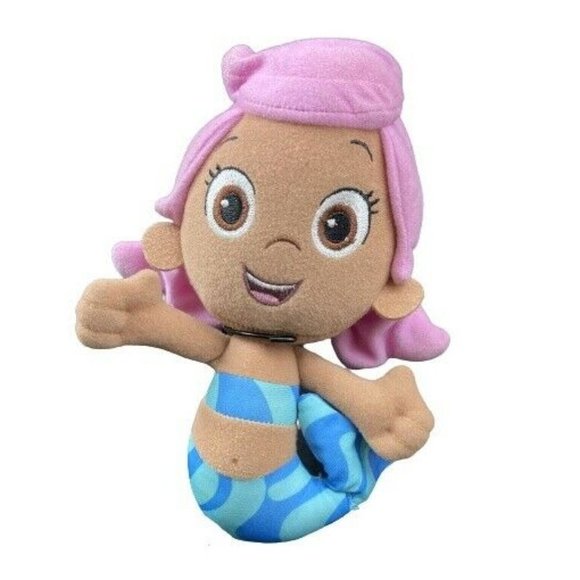 Bubble Guppies Nickelodeon Jr 8 inch Plush Molly 2012 Fisher Price Mermaid Girl - Picture 1 of 6